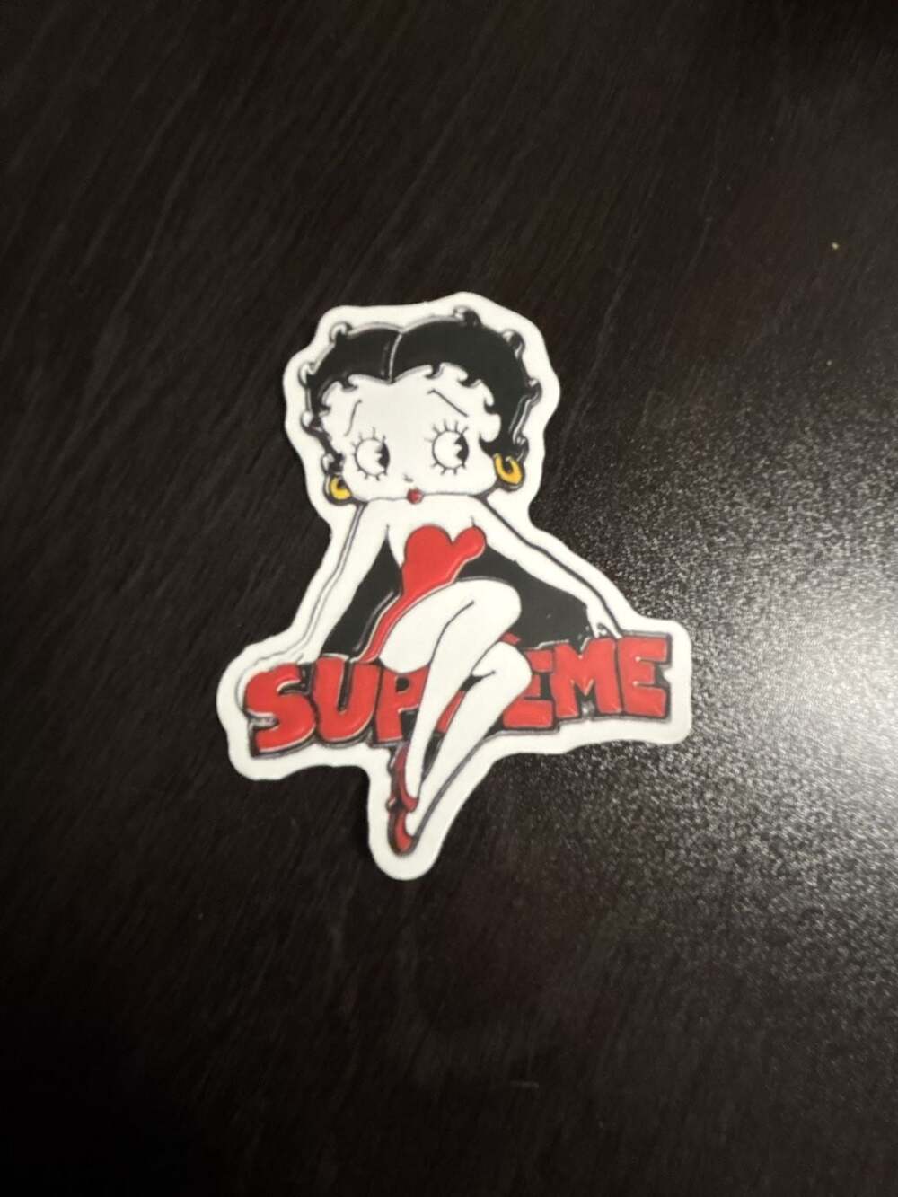 Supreme Betty Boop Sticker SS16